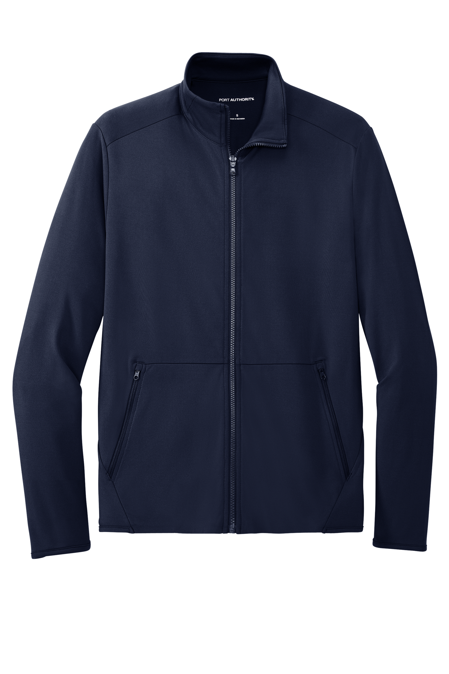 Port Authority® Accord Stretch Fleece Full-Zip - Navy