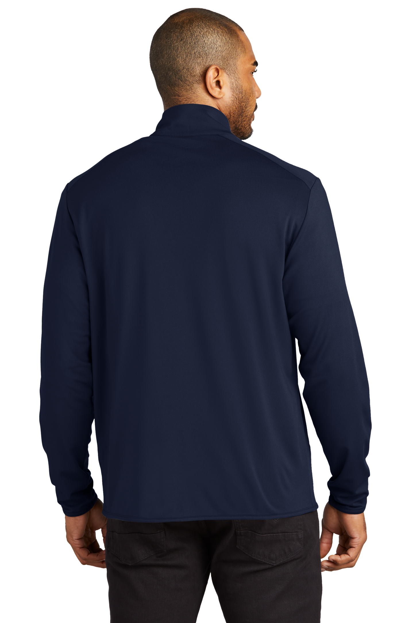 Port Authority® Accord Stretch Fleece Full-Zip - Navy