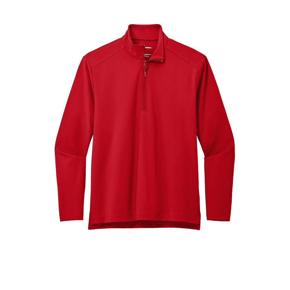 Port Authority® C-FREE® Double Knit 1/4-Zip - Rich Red