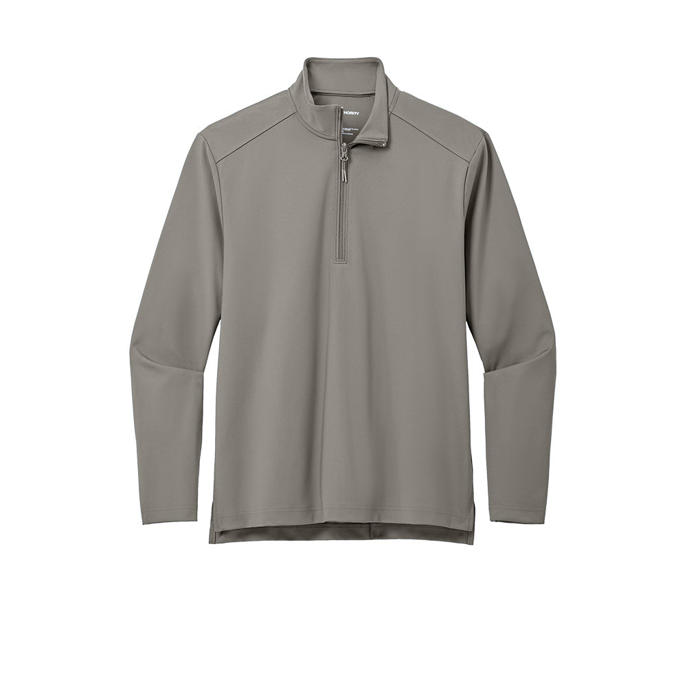 Port Authority® C-FREE® Double Knit 1/4-Zip - Smoke Grey