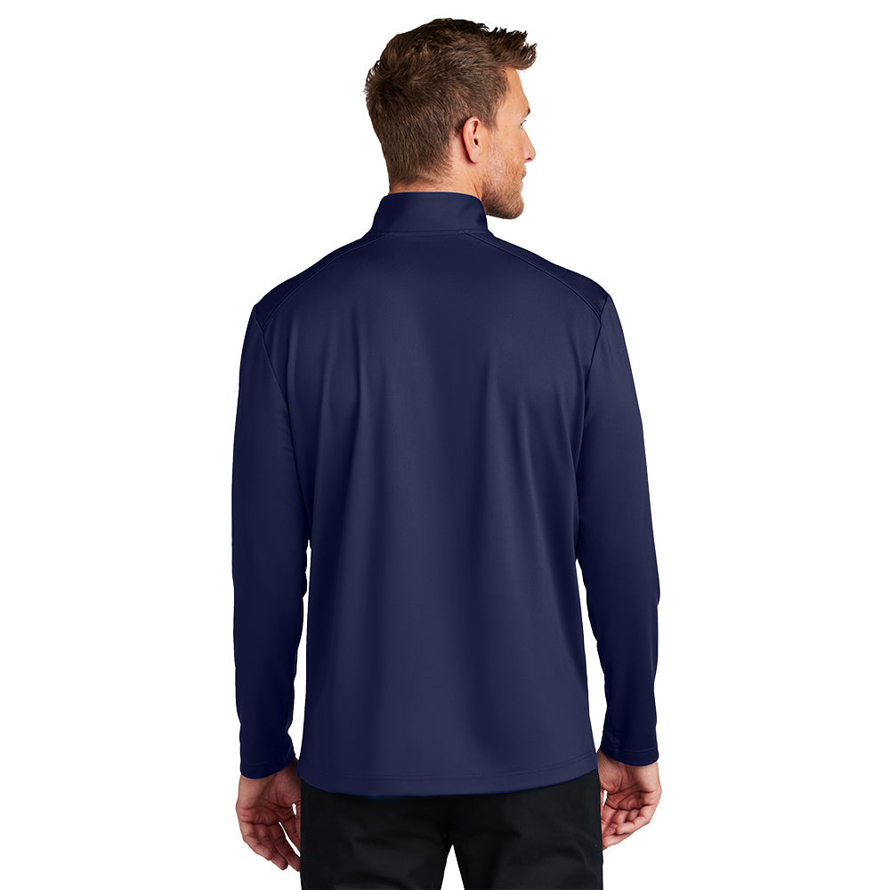 Port Authority® C-FREE® Double Knit 1/4-Zip - True Navy