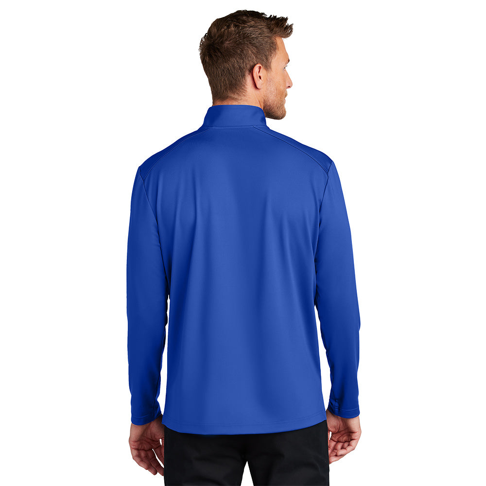 Port Authority® C-FREE® Double Knit 1/4-Zip - True Royal