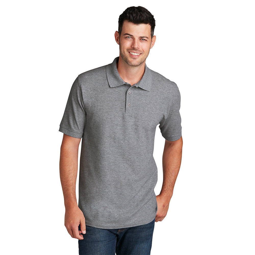 Port & Company® Core Blend Pique Polo - Athletic Heather