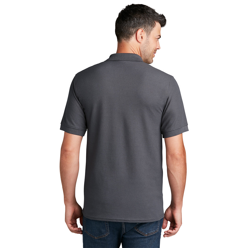 Port & Company® Core Blend Pique Polo - Charcoal