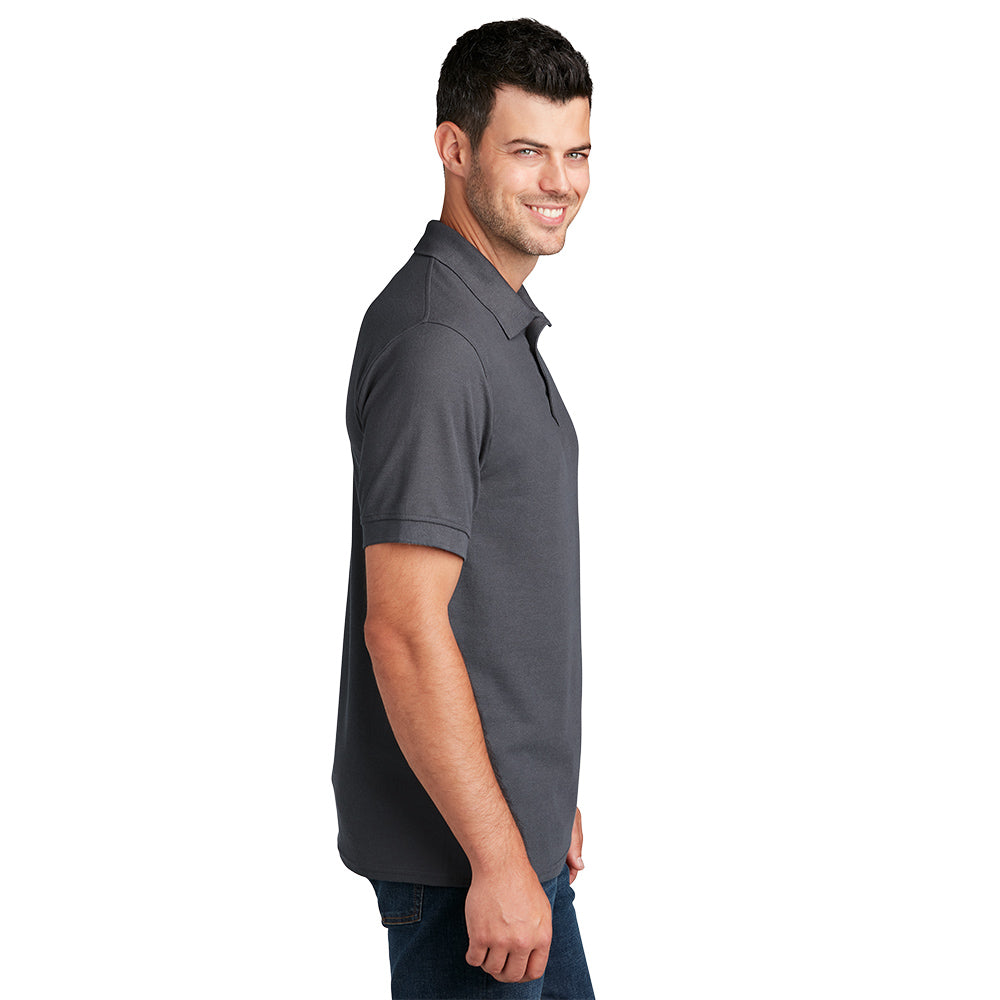 Port & Company® Core Blend Pique Polo - Charcoal