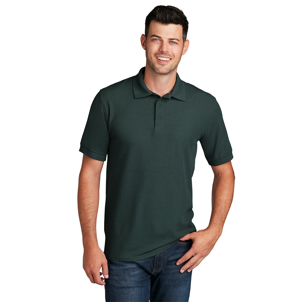 Port & Company® Core Blend Pique Polo - Dark Green