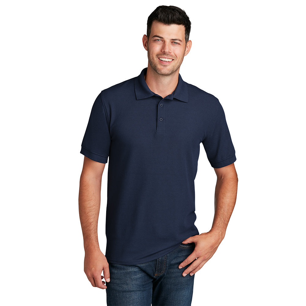 Port & Company® Core Blend Pique Polo - Deep Navy