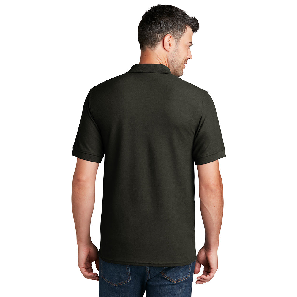 Port & Company® Core Blend Pique Polo - Jet Black