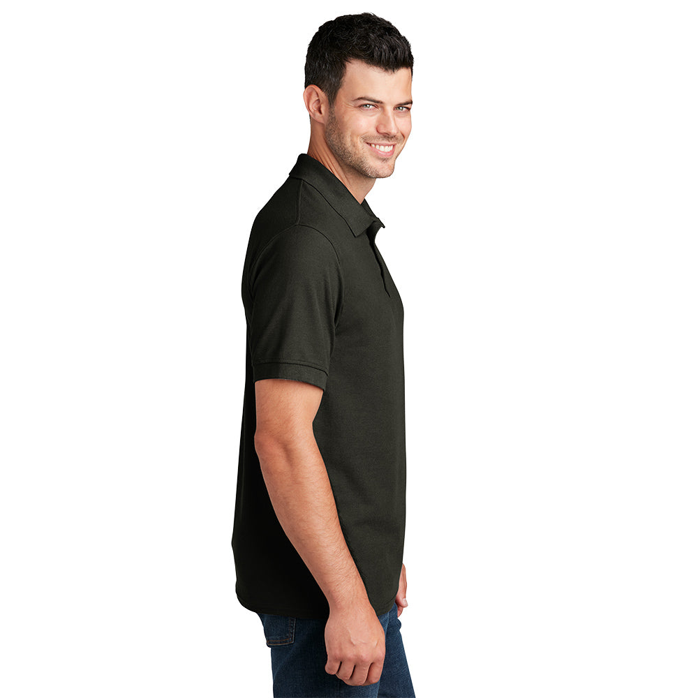 Port & Company® Core Blend Pique Polo - Jet Black