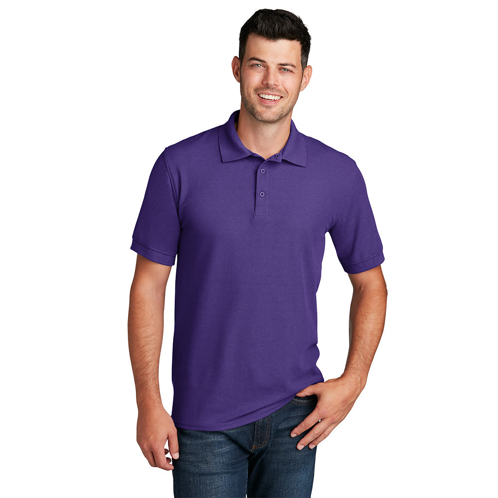 Port & Company® Core Blend Pique Polo - Purple