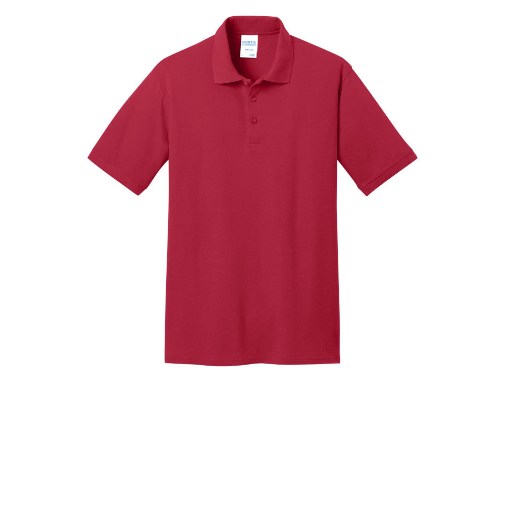 Port & Company® Core Blend Pique Polo - Red