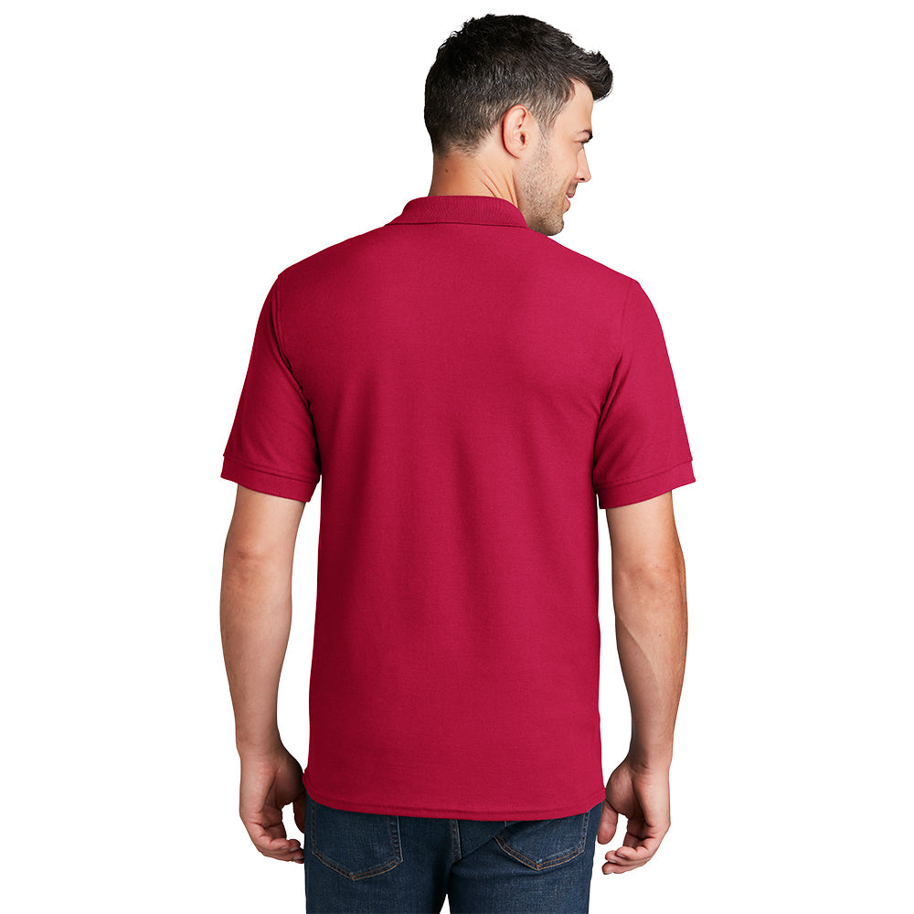 Port & Company® Core Blend Pique Polo - Red