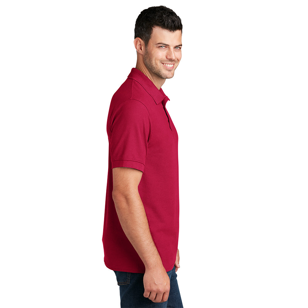 Port & Company® Core Blend Pique Polo - Red