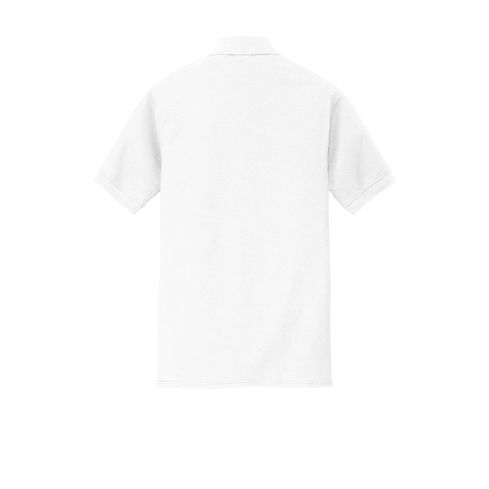 Port & Company® Core Blend Pique Polo - White