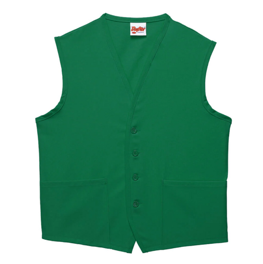 Deluxe Unisex Ves (two pockets) - Kelly Green