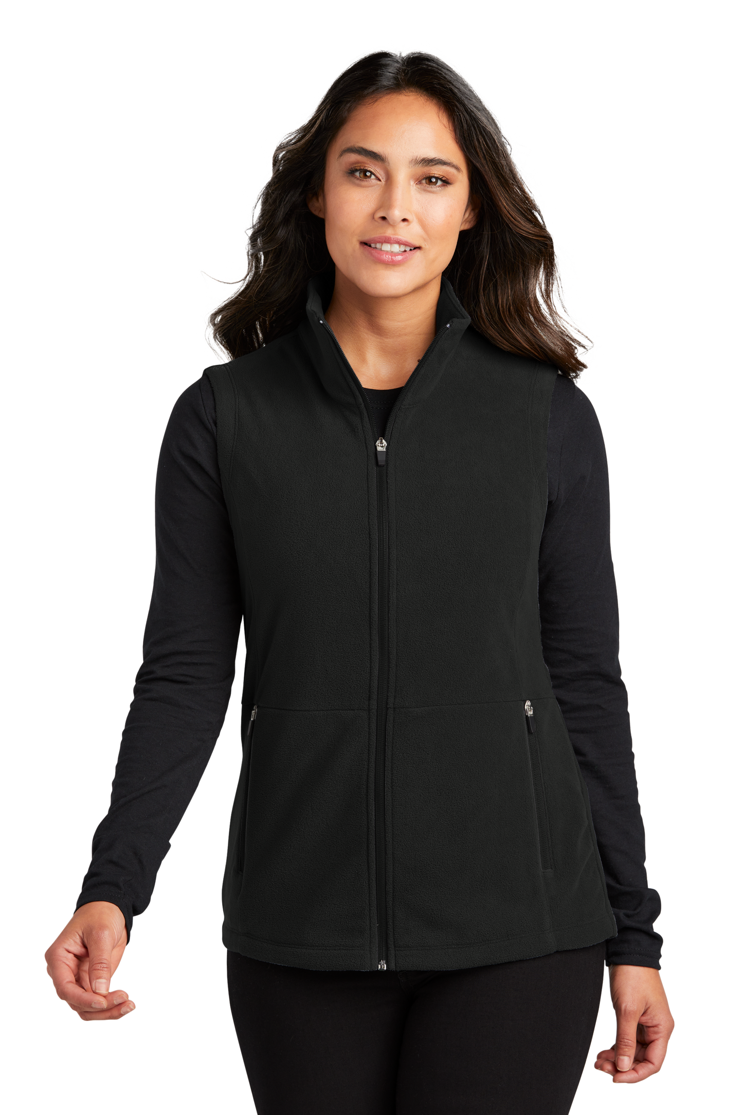 Port Authority® Women's Accord Microfleece Vest - Black