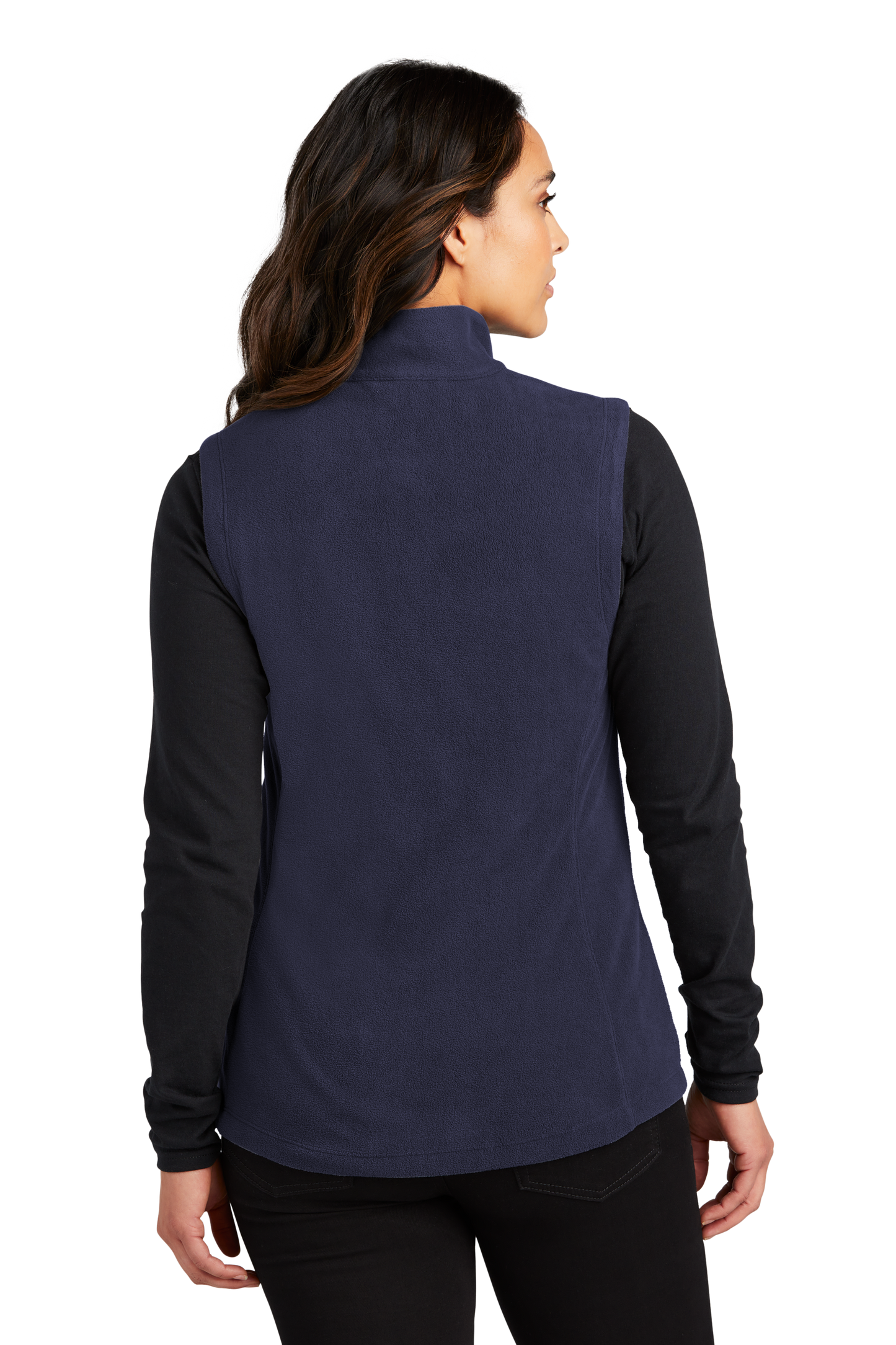 Port Authority® Women's Accord Microfleece Vest - Navy