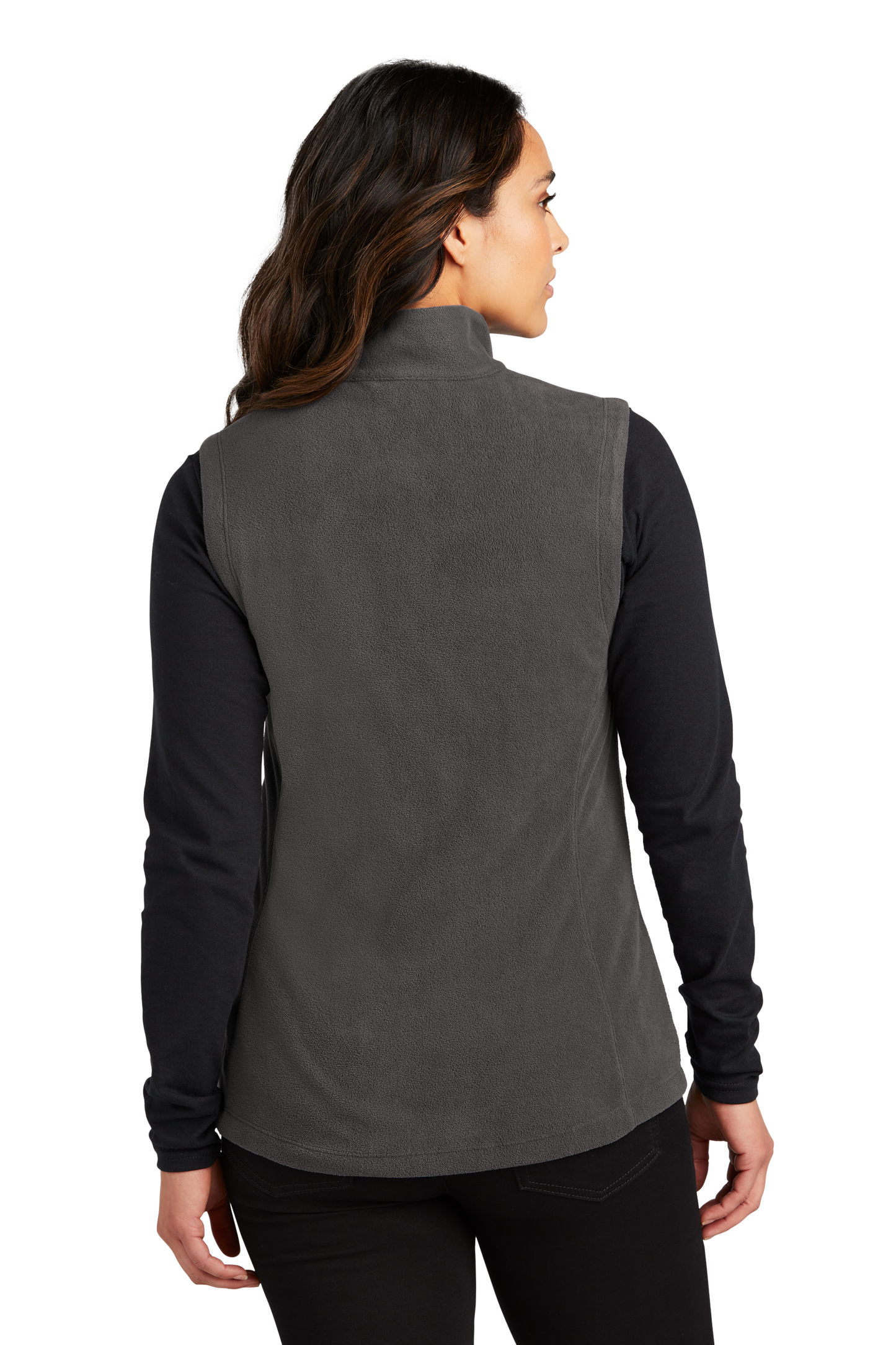 Port Authority® Women's Accord Microfleece Vest - Pewter