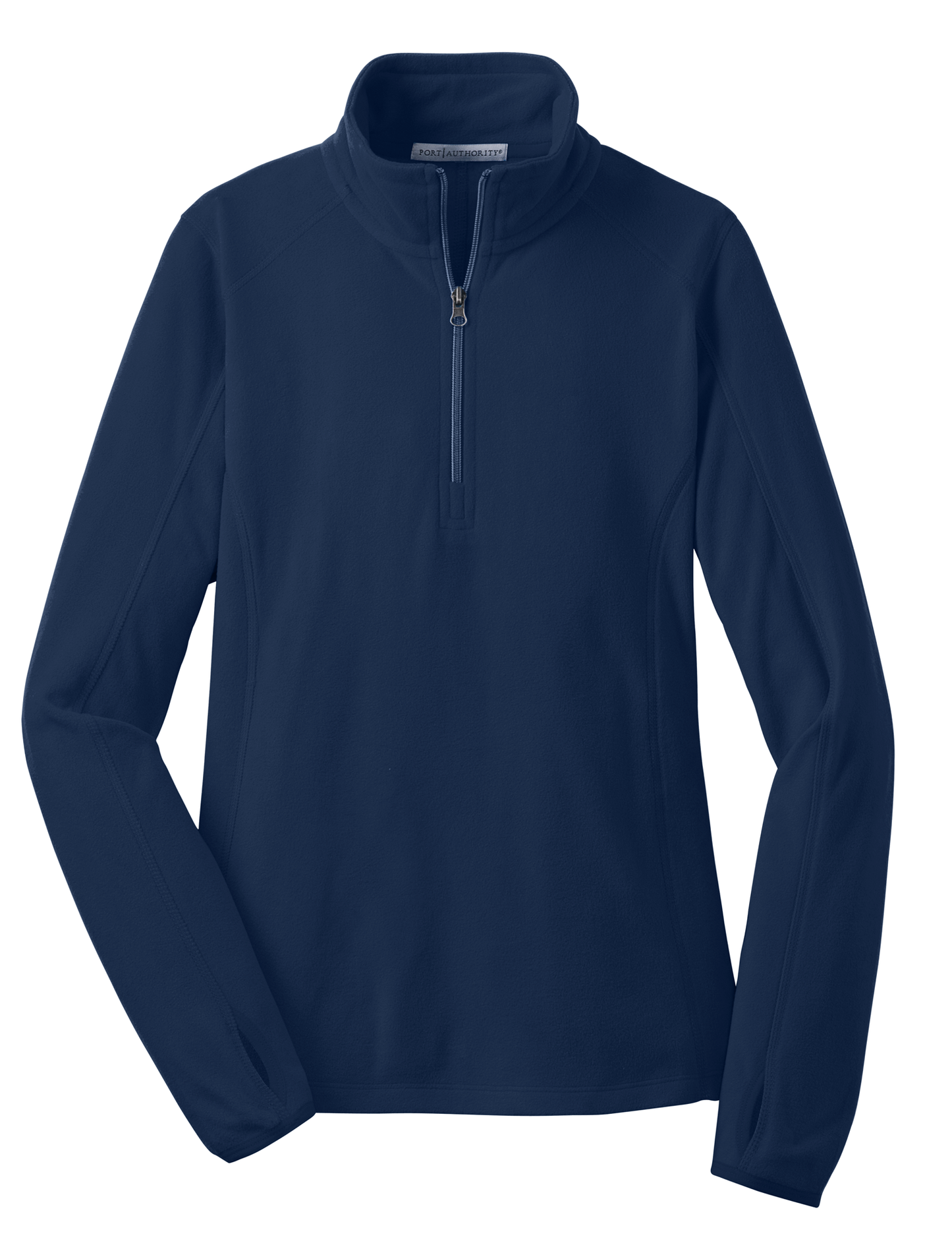 Port Authority® Women's Microfleece 1/2-Zip Pullover - True Navy