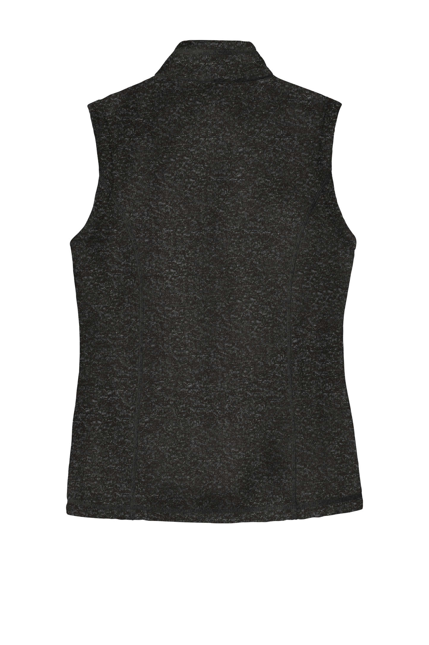 Port Authority ® Women's Sweater Fleece Vest - Black Heather