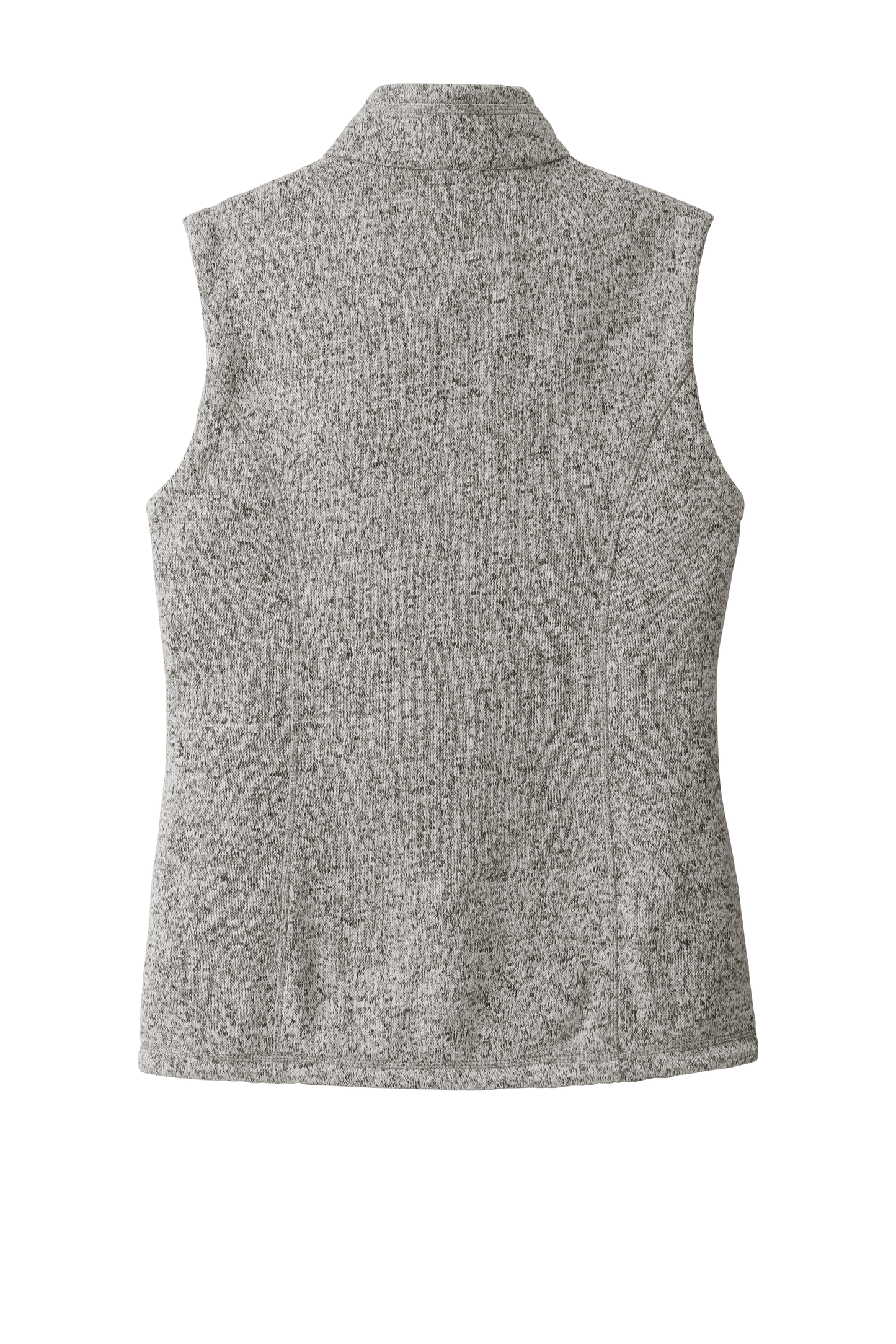 Port Authority ® Women's Sweater Fleece Vest - Grey Heather