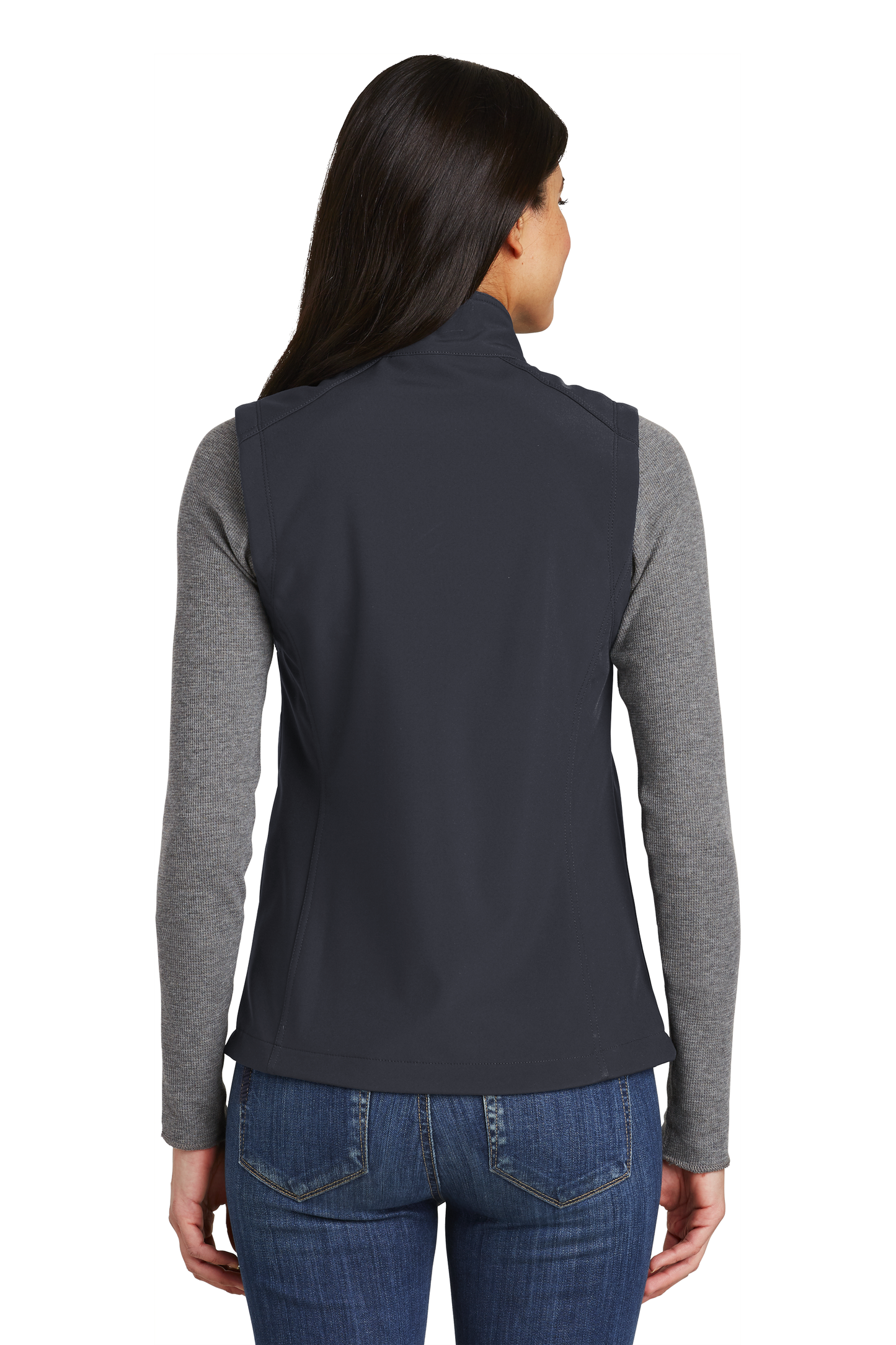 Port Authority® Women's Core Soft Shell Vest - Battleship Grey