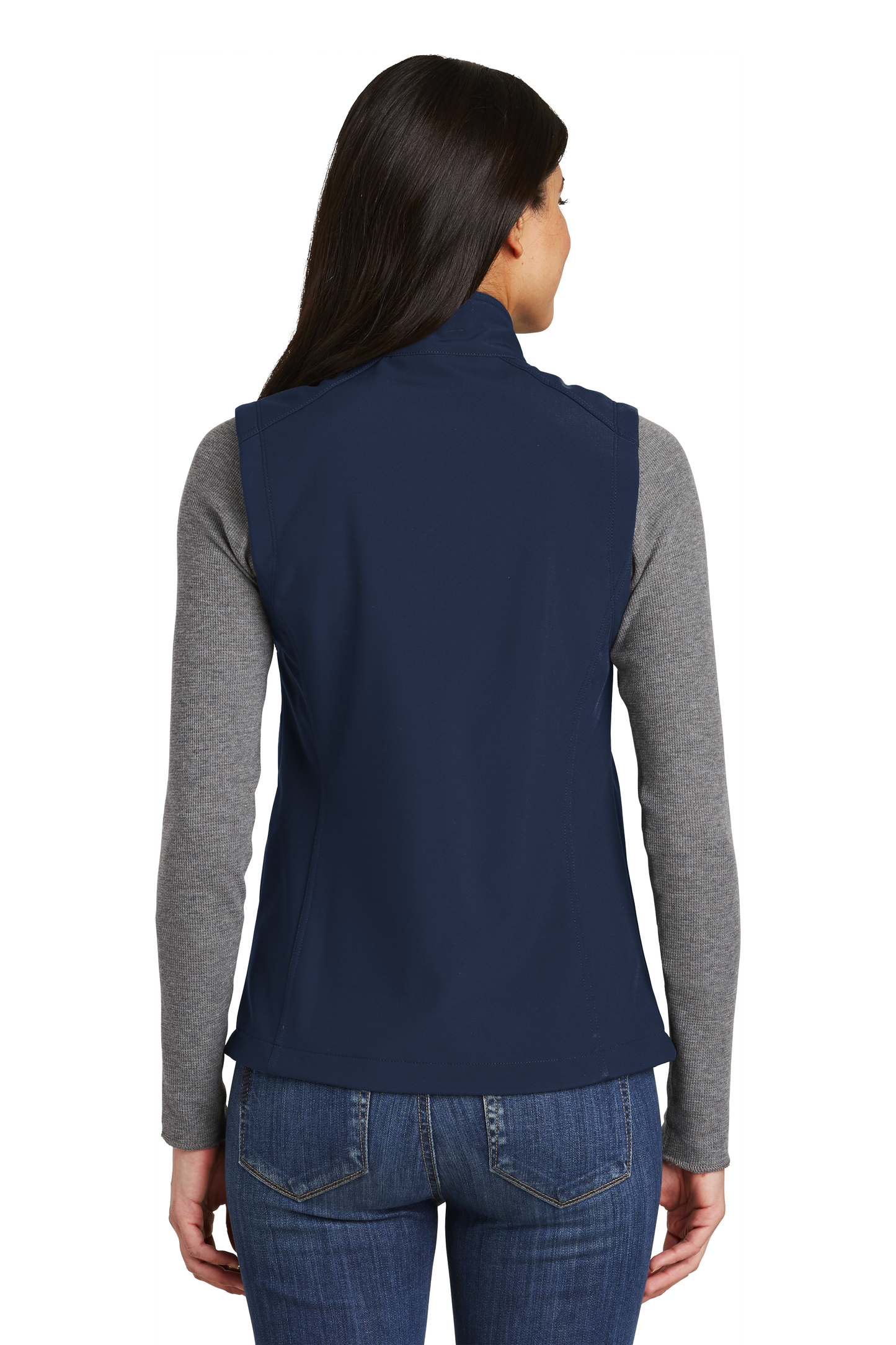 Port Authority® Women's Core Soft Shell Vest - Dress Blue Navy