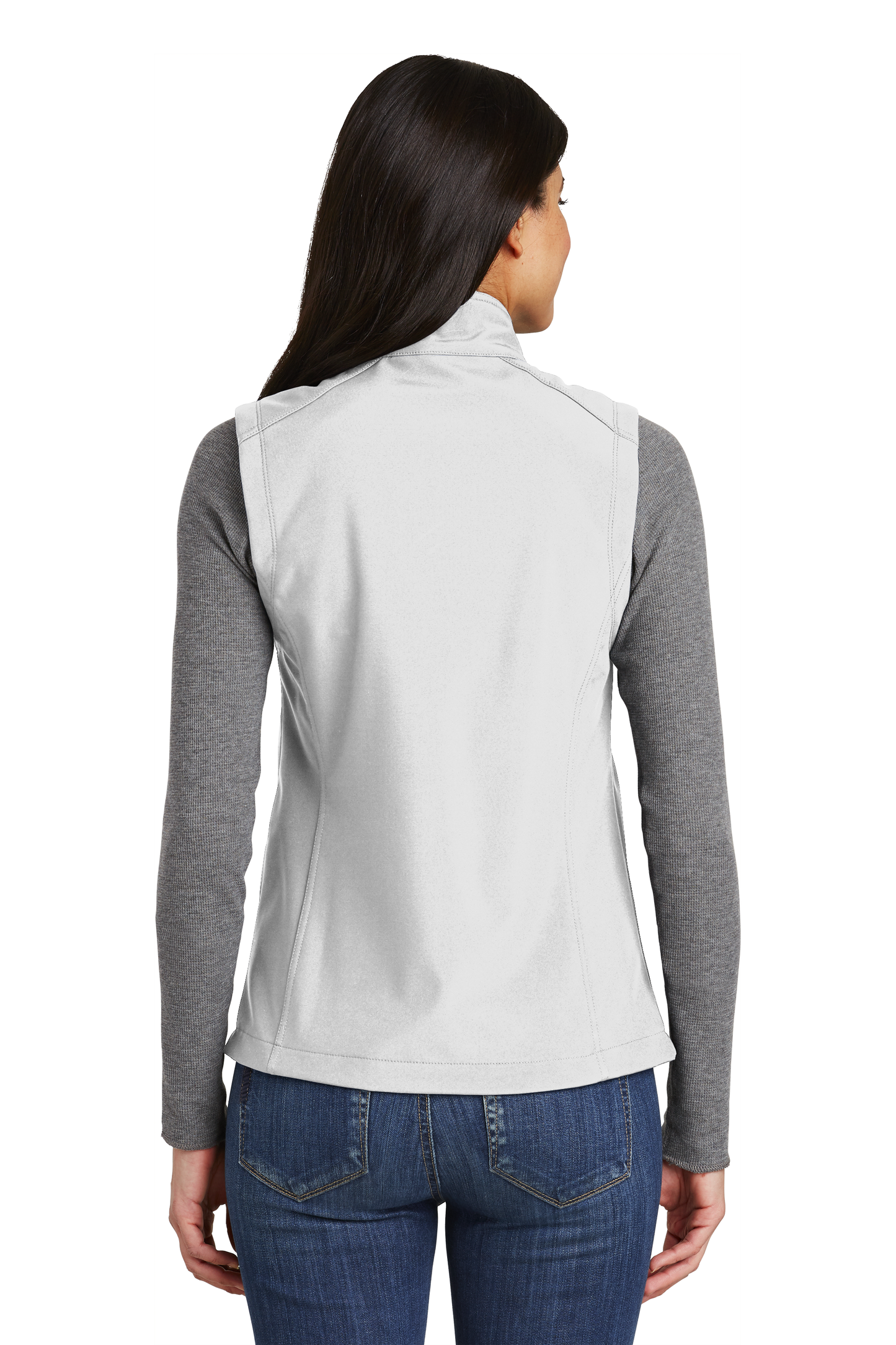 Port Authority® Women's Core Soft Shell Vest - Marshmallow