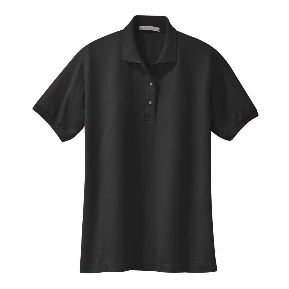 Port Authority® Women's Silk Touch™ Polo - Black