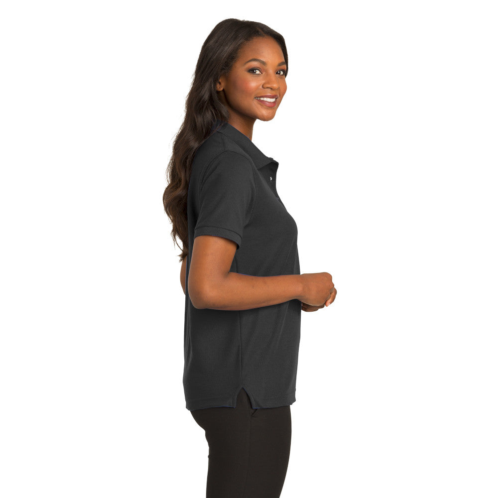 Port Authority® Women's Silk Touch™ Polo - Black