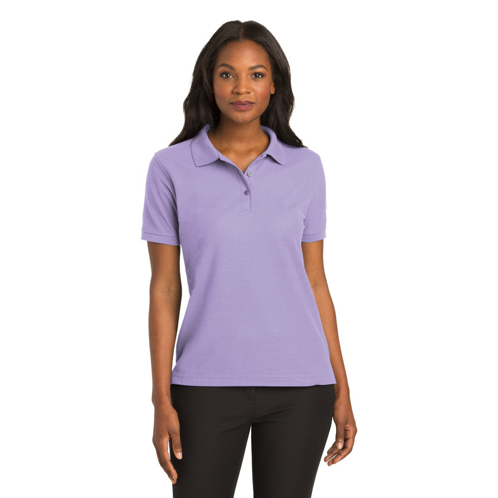 Port Authority® Women's Silk Touch™ Polo - Bright Lavender