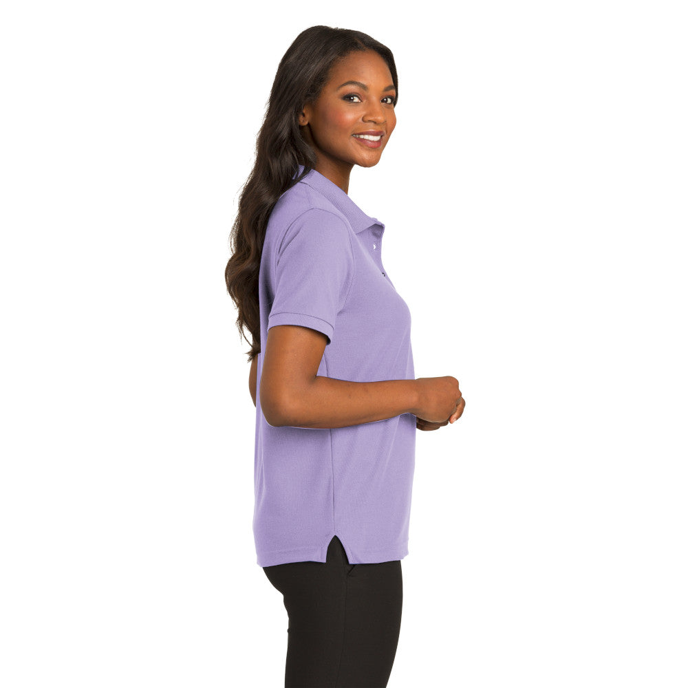 Port Authority® Women's Silk Touch™ Polo - Bright Lavender