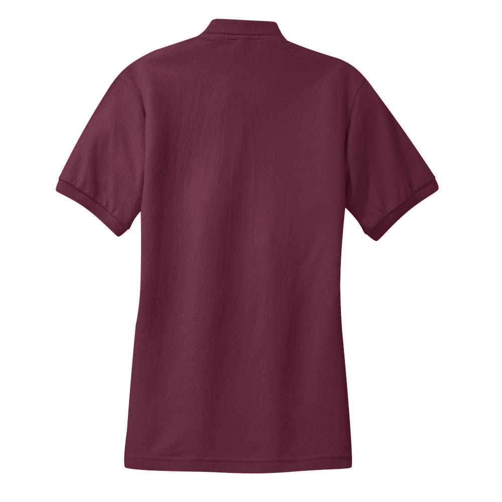 Port Authority® Women's Silk Touch™ Polo - Burgundy