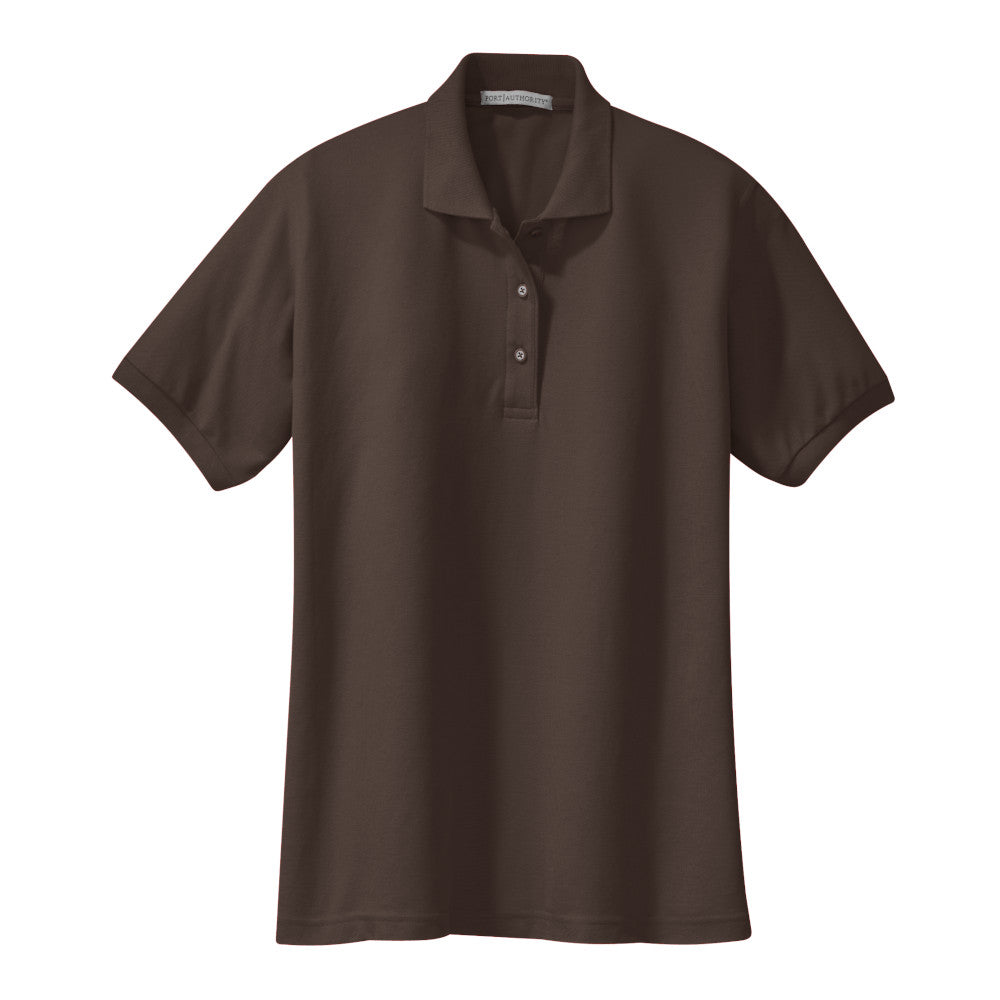 Port Authority® Women's Silk Touch™ Polo - Coffee Bean