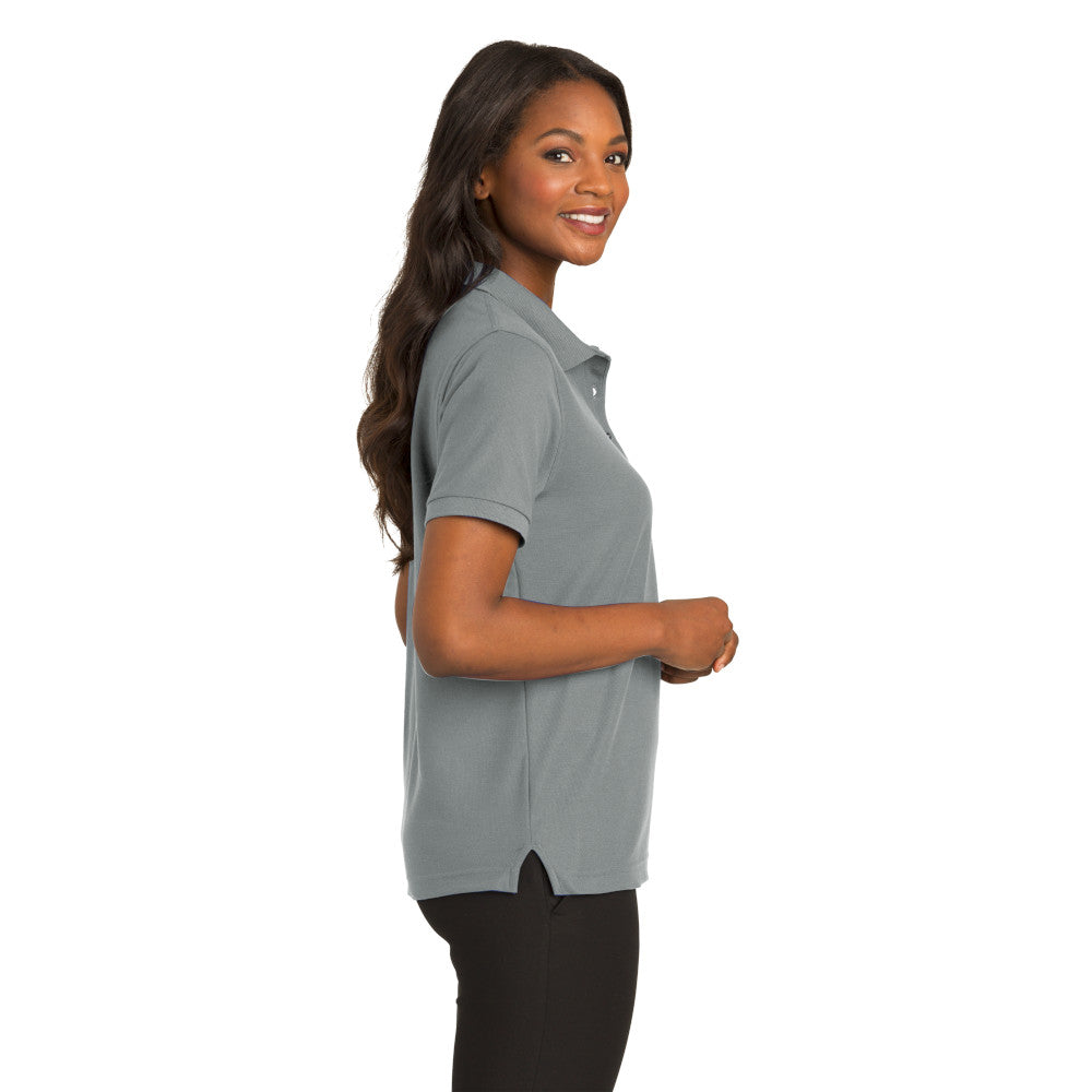 Port Authority® Women's Silk Touch™ Polo - Cool Grey