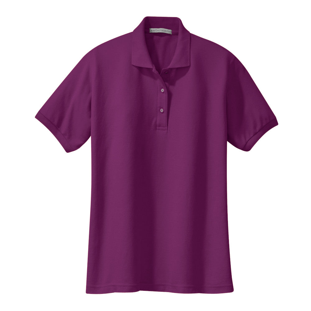 Port Authority® Women's Silk Touch™ Polo - Deep Berry