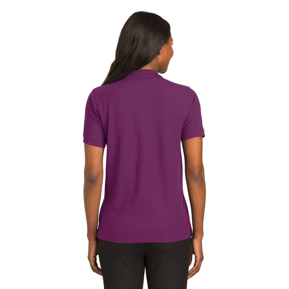 Port Authority® Women's Silk Touch™ Polo - Deep Berry