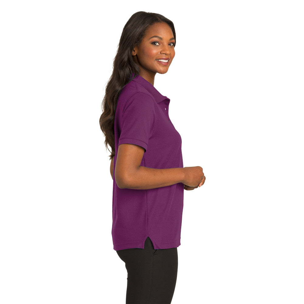 Port Authority® Women's Silk Touch™ Polo - Deep Berry