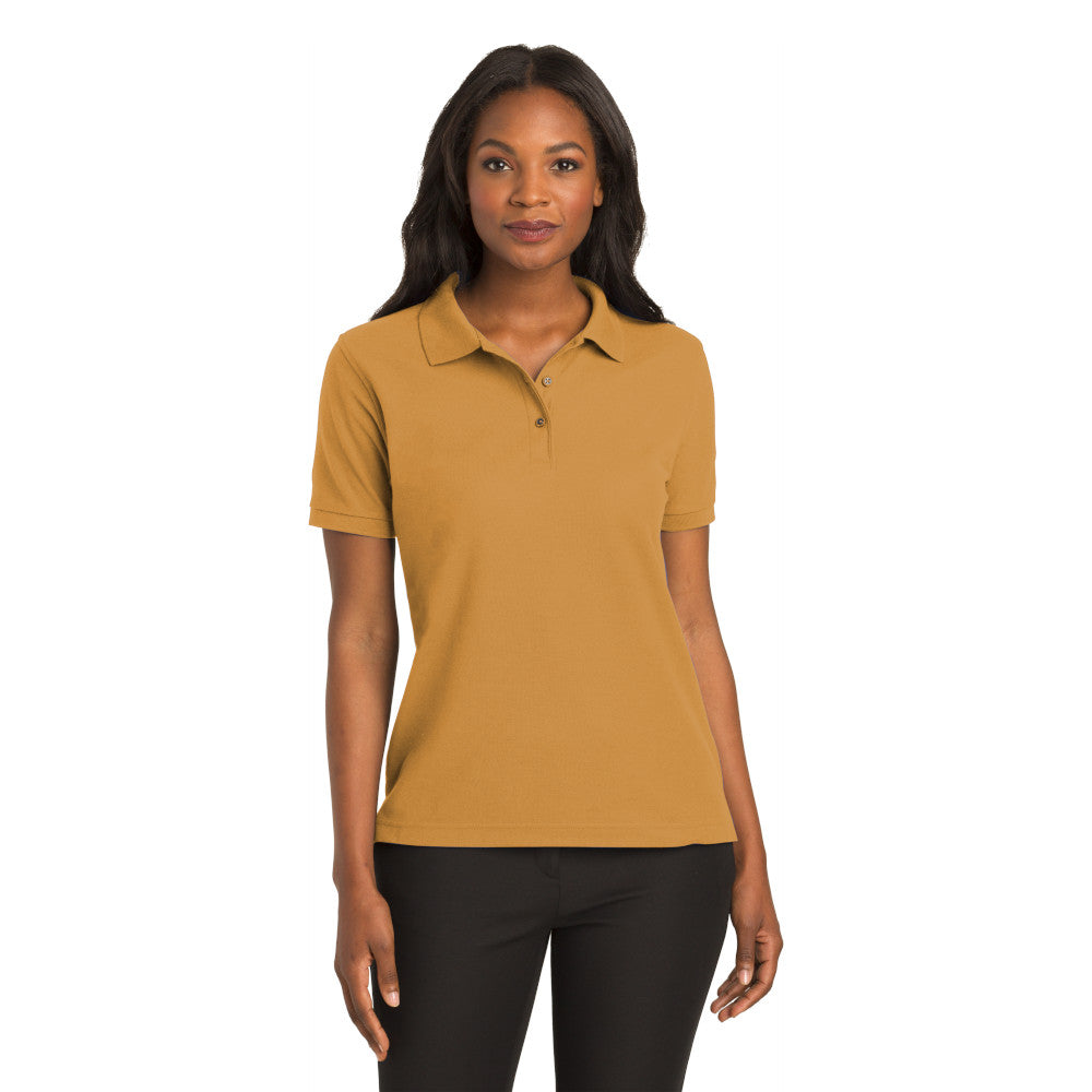 Port Authority® Women's Silk Touch™ Polo - Gold