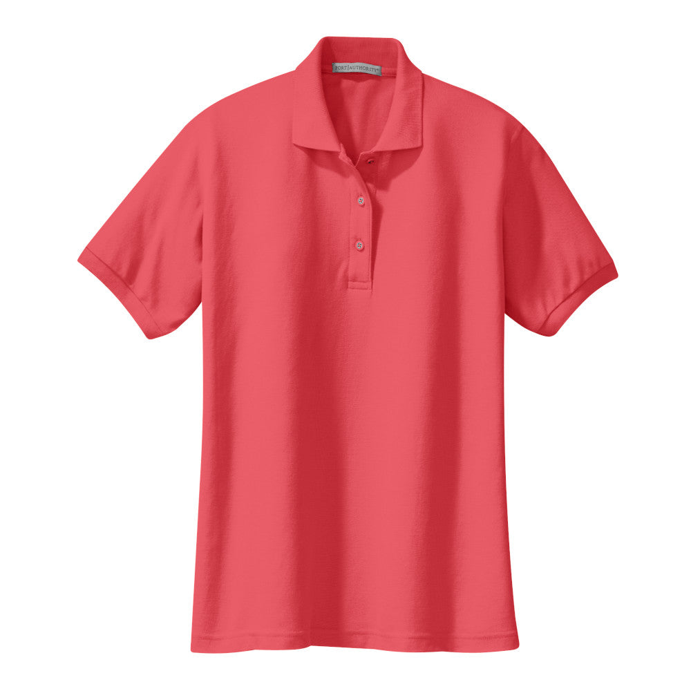 Port Authority® Women's Silk Touch™ Polo - Hibiscus