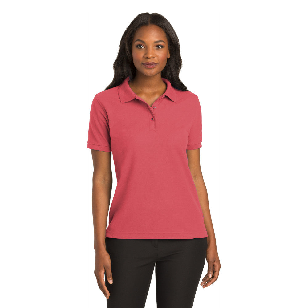 Port Authority® Women's Silk Touch™ Polo - Hibiscus