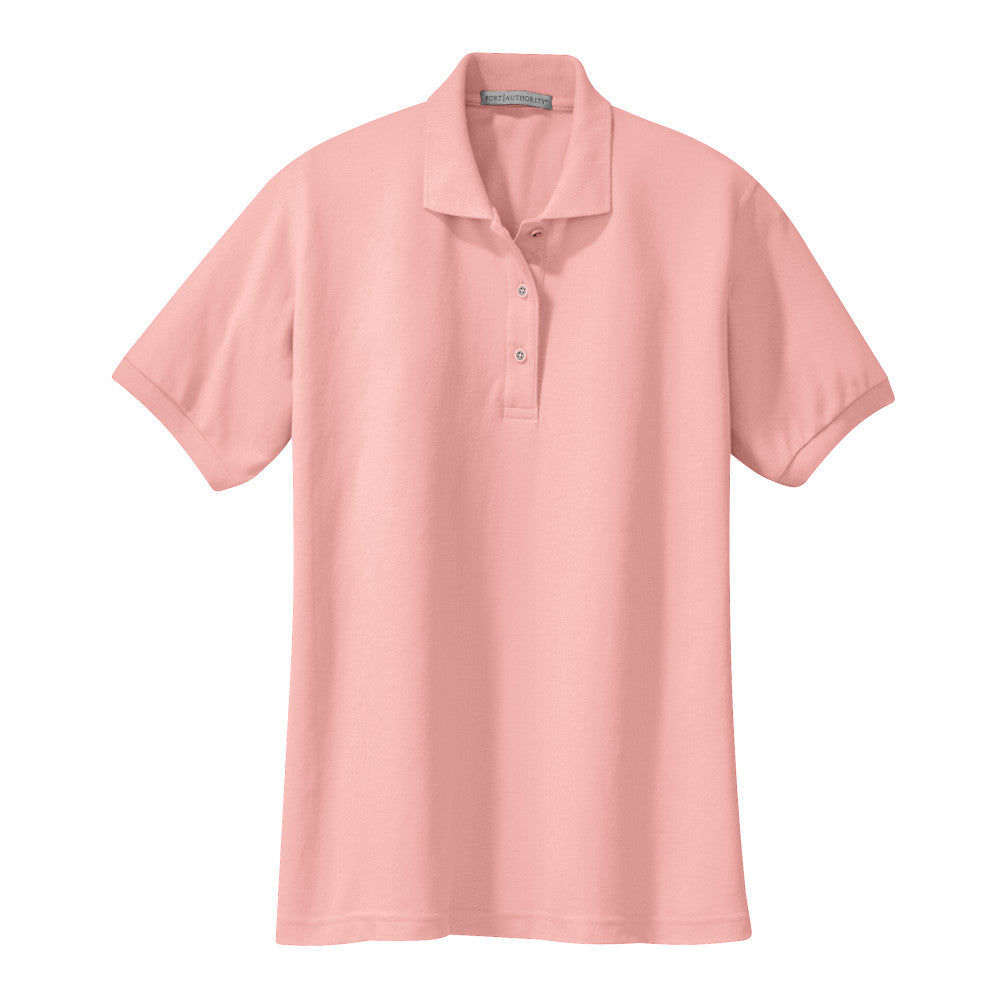 Port Authority® Women's Silk Touch™ Polo - Light Pink