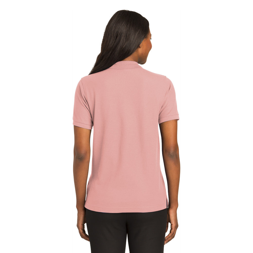 Port Authority® Women's Silk Touch™ Polo - Light Pink