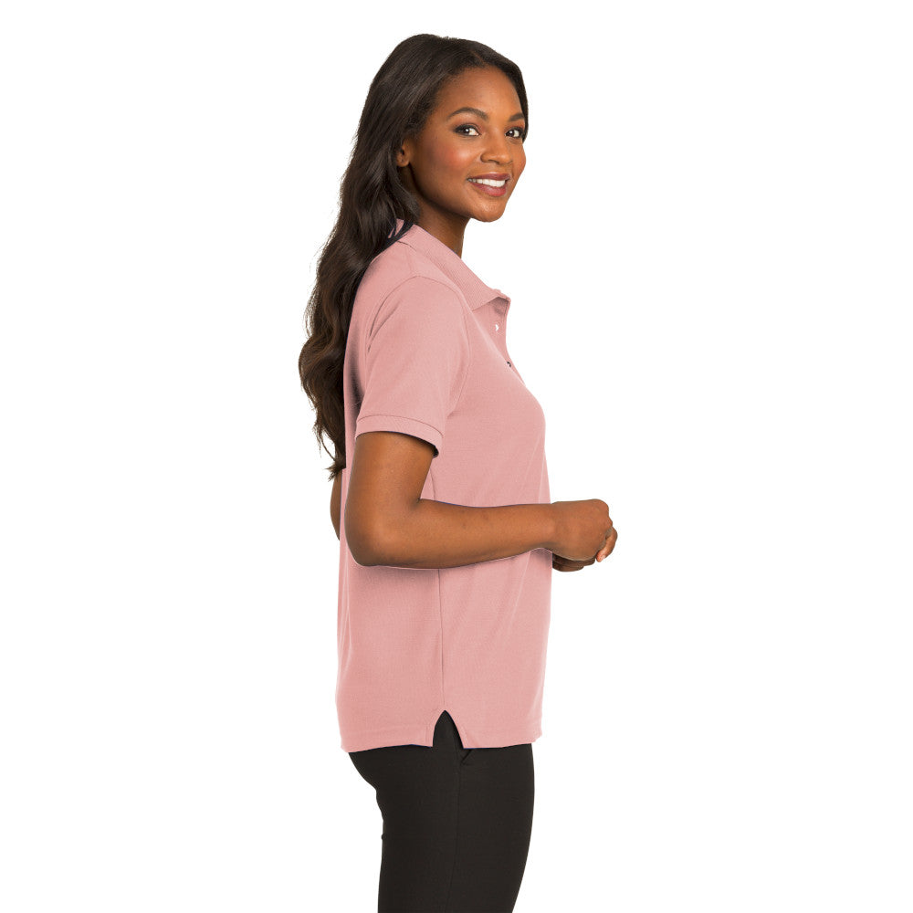 Port Authority® Women's Silk Touch™ Polo - Light Pink