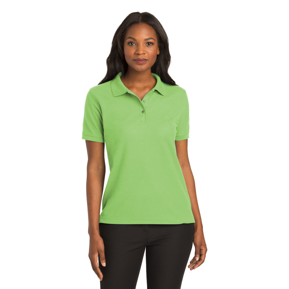 Port Authority® Women's Silk Touch™ Polo - Lime