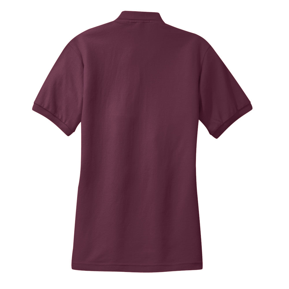 Port Authority® Women's Silk Touch™ Polo - Maroon