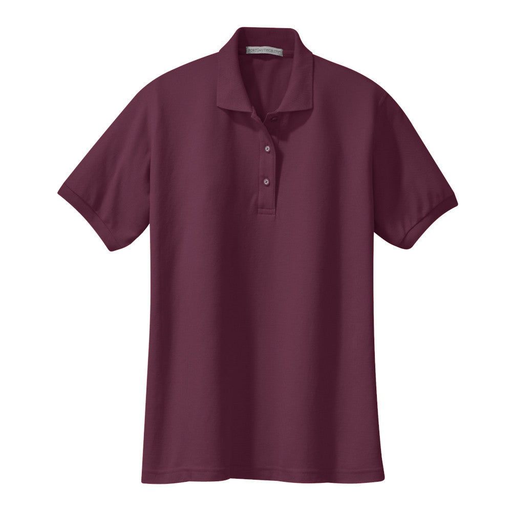 Port Authority® Women's Silk Touch™ Polo - Maroon