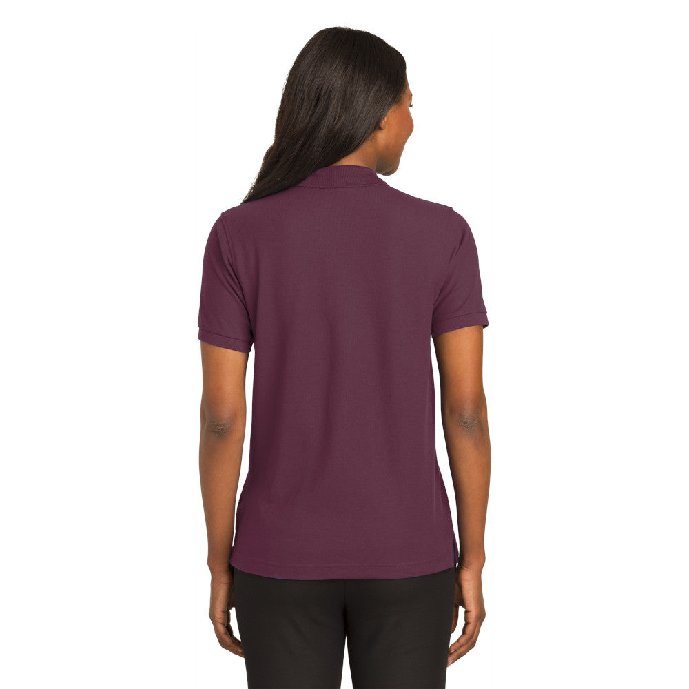 Port Authority® Women's Silk Touch™ Polo - Maroon