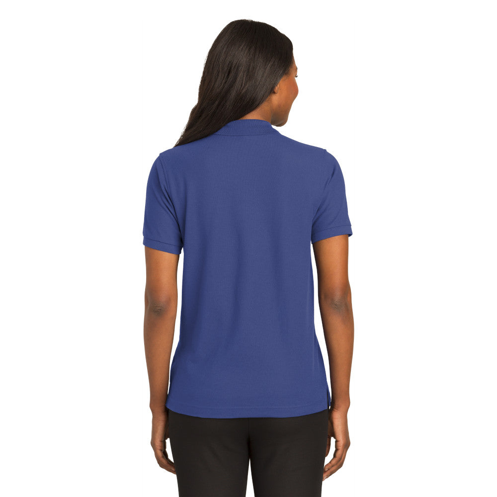 Port Authority® Women's Silk Touch™ Polo - Mediterranean Blue