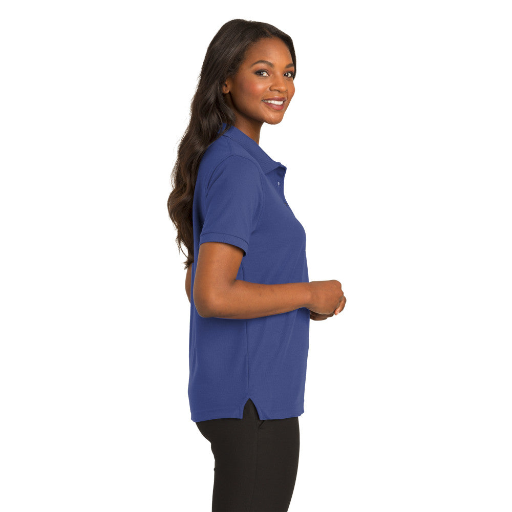 Port Authority® Women's Silk Touch™ Polo - Mediterranean Blue